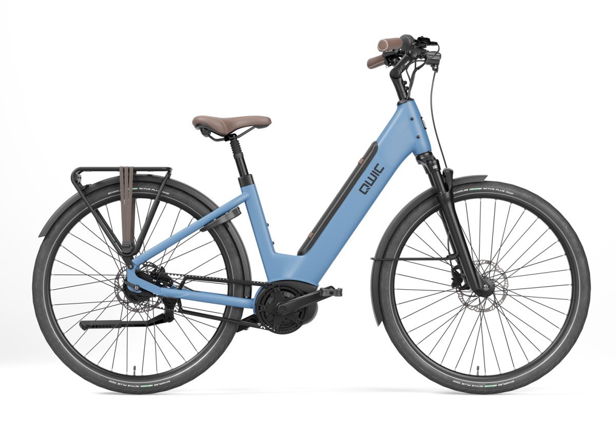QWIC Elan Flow Dames Slate Blue M 49cm 500Wh 2026