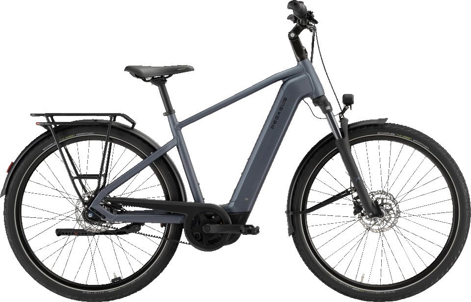 Pegasus Solero EVO 7F Belt Heren Horizontblau 55cm 600Wh 2026