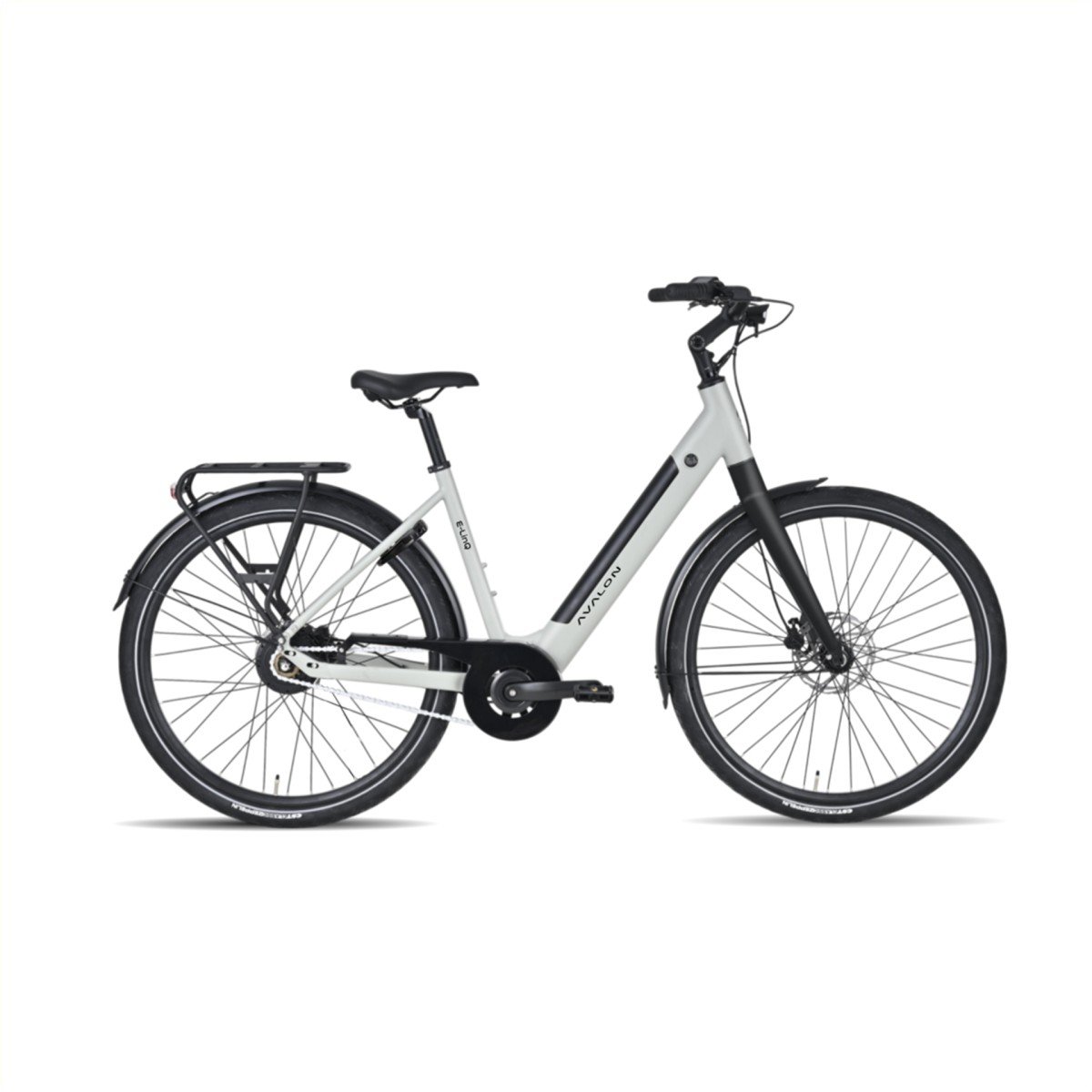 AVALON E-LINQ Dames 56cm, mat salie grijs Dames Sage 2026